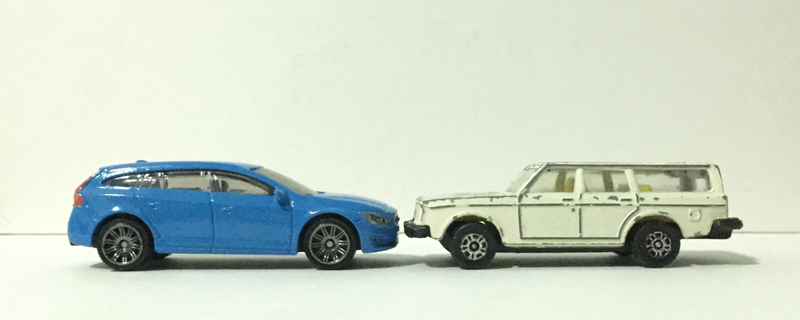 New meets old.